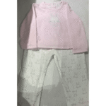 Pyjama bébé fille deux pièces à imprimé Lapin