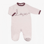 Pyjama en velour  bebe Love - 18 mois -81cm