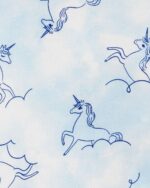Pyjama 4 pièces licorne 100 % coton ajusté 24mois – Image 3