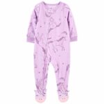 Pyjama 1 pièce en molleton licorne pour bébé 12mois