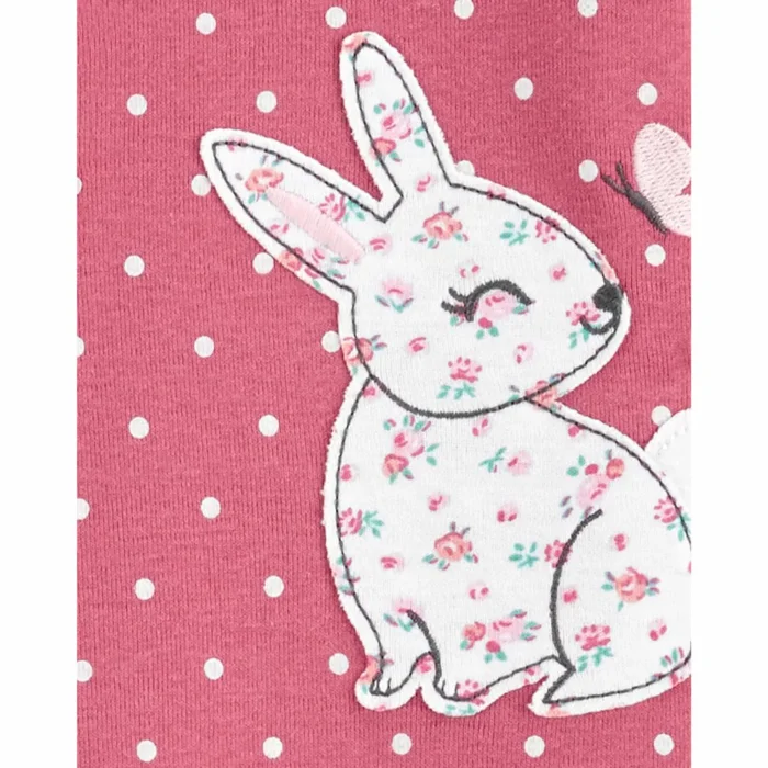 Pyjama en coton Bunny à coupe ajustée-18mois – Image 2