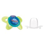 Sucette Nûby en silicone forme ovale 6-36mois