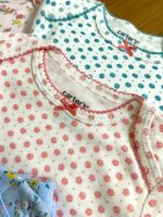 Ensemble de body à manches longues Carter's, 4 pièces - Fleurs 9 mois – Image 6