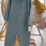 Combinaison en gaze de coton bio 24mois