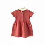 Robe en tissu éponge biologique 18mois – Image 2