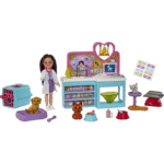 Barbie Club Chelsea Pet Vet Doll Playset – Image 2