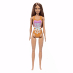 Poupée Barbie en tenue de plage 4 assorties 6.5x32.5cm – Image 4