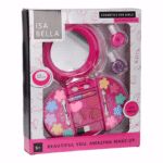 Isabella makeup set in round box with mirror 24x29cm – Image 2