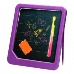 Neon glow writing board with marker+ sponge 21x26cm