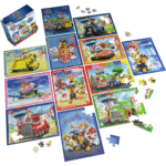 Spin Master Paw Patrol 12-Puzzle- Pack 25x28cm