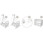 Lit bébé set complet – Image 2