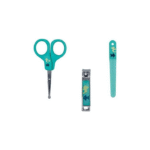 Pack Manucure Nûby : Ciseaux, Coupe-ongle, Lime 0m – Image 2