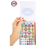 Trendhaus Glitter Stickers English 320 pieces 11x14.5cm in display (16) – Image 3