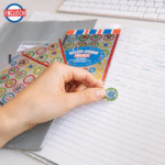 Trendhaus Glitter Stickers English 320 pieces 11x14.5cm in display (16) – Image 4