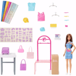 Barbie Playset with Doll Making and Selling Boutique 32x39,5cm – Image 4