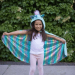 Cape réversible licorne / dragon-5-6ANS – Image 2
