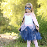 Tenue Super-héroïne rose-bleu – Image 2