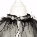 Cape noire pailletée 5-7 ANS – Image 2