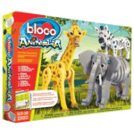 BLOCO : Girafe Zèbre et  Elephant