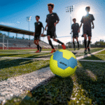 AKTIVE-BALLON DE FOOT PVC 320- – Image 4