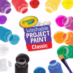 Crayola-10 pots de peinture lavable – Image 4