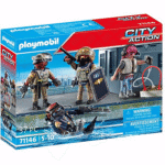 71146 – Playmobil City Action - Équipe forces spéciales et bandit