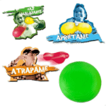 JUGGLEEZ-BALLE ÉLASTIQUE 12CM – Image 2