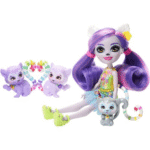 Enchantimals Sunshine Beach-Coffret Famille Lorinda Lémur – Image 4