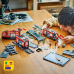 Lego City Le tramway et la station du centre-ville 60423 – Image 4