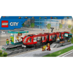 Lego City Le tramway et la station du centre-ville 60423