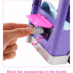 Bus de Tournée Mini Barbie Extra-Coffret Véhicule et Poupée – Image 5
