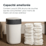Starter pack poubelle à couches Twist & Click Blanc + 12 recharges - TOMMEE TIPPEE – Image 4