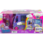 Bus de Tournée Mini Barbie Extra-Coffret Véhicule et Poupée – Image 6