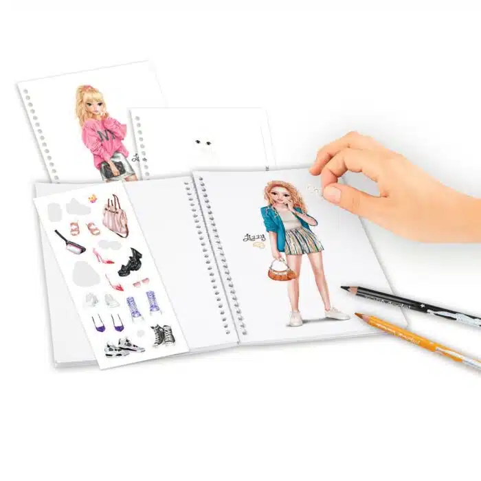 Album de coloriage Poche TM-top model – Image 2
