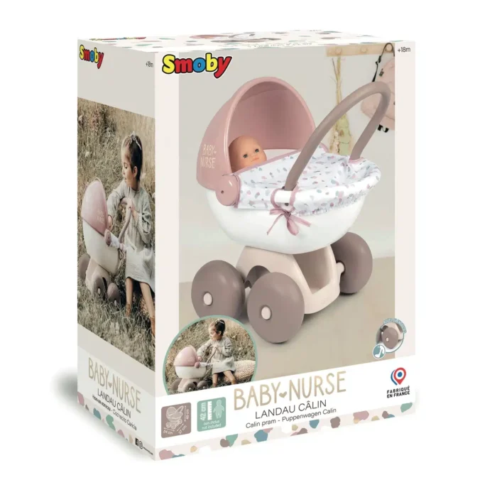 Smoby Landau pour poupées Baby Nurse 54x37x48 cm – Image 4