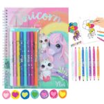 Livre de coloriage YLVI avec + set de 8 feutres