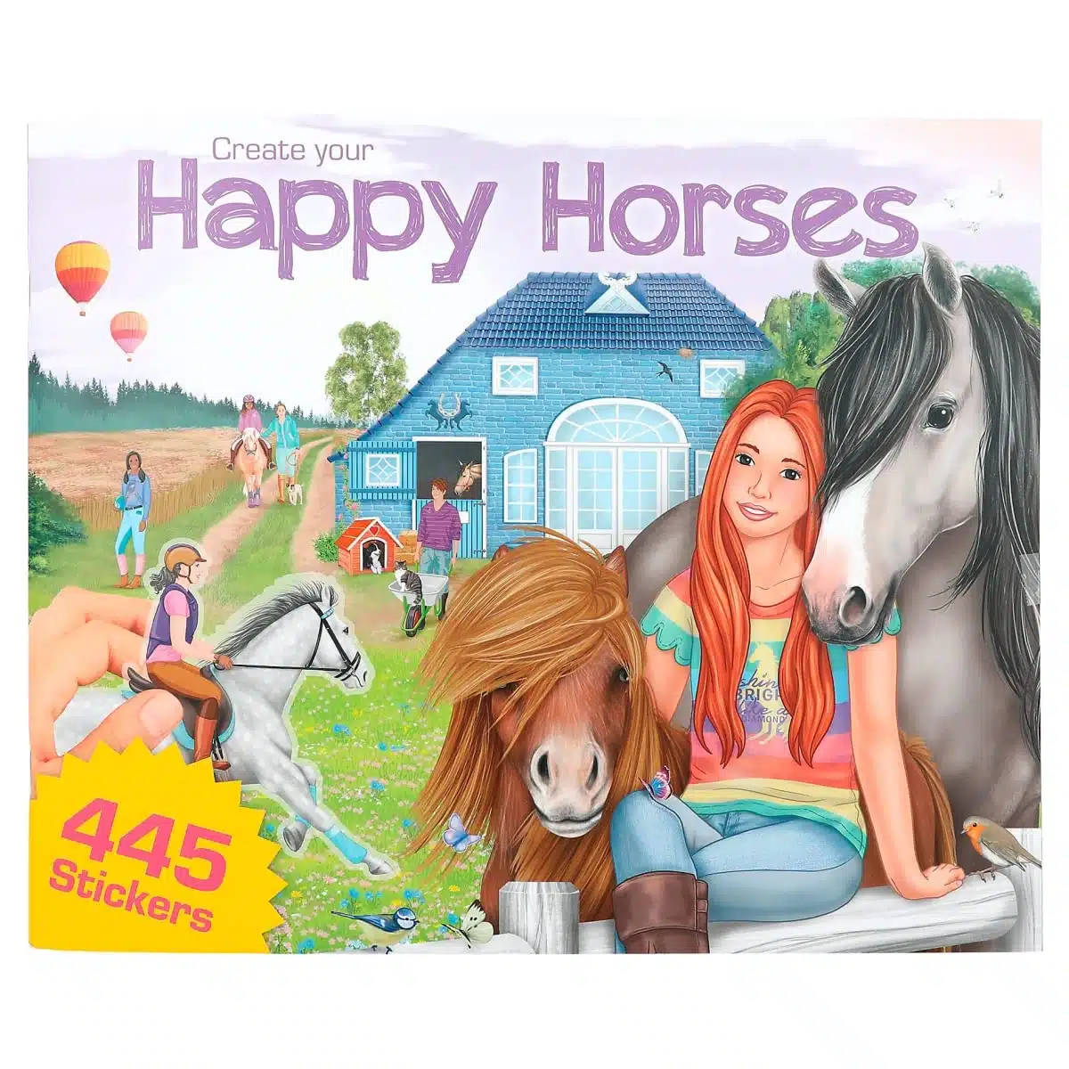 Version 1.0.0 Album de coloriage Happy Horses TM – Image 1