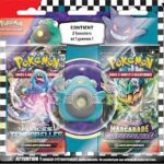 Pack 2 Boosters Pokémon et Gomme