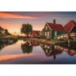 Puzzle 1500 pieces - Zaanse Schans – Image 2
