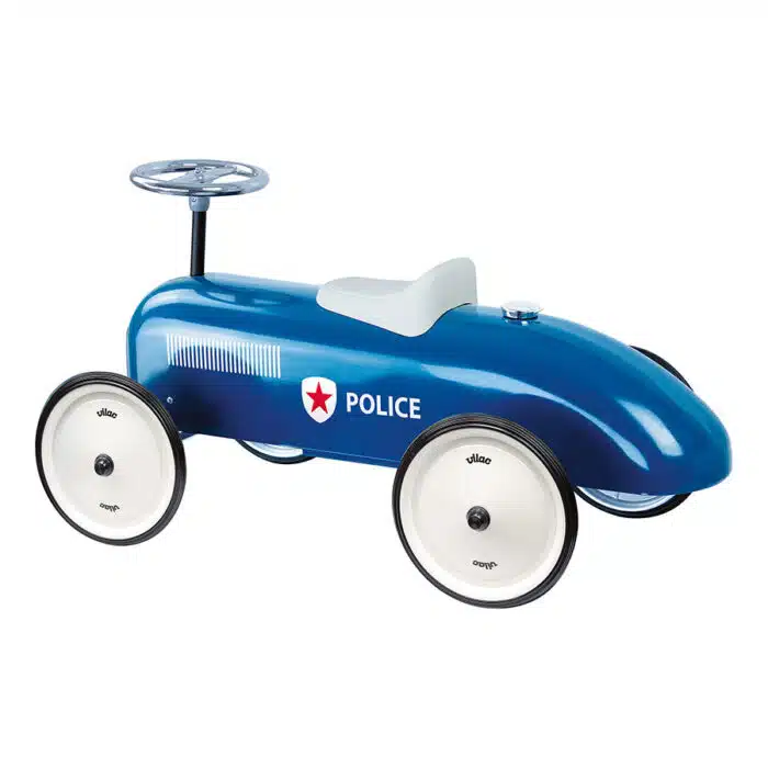 Porteur voiture vintage police - Vilac – Image 3