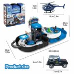 Garage back-pack play set, 37pcs, incld one metal car & plane-660-A332 – Image 6