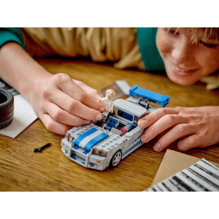 76917 - LEGO® Speed Champions - Nissan Skyline GT-R (R34) 2 Fast 2 Furious – Image 4