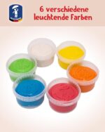 Argile molle pour enfants, présentoir universel 100 g