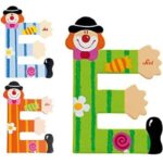 lettre clown E