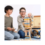 Kapla Baril 120 planchettes Bleu Clair,Jaune,Vert – Image 3