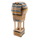 Kapla Baril 120 planchettes Bleu Clair,Jaune,Vert – Image 2