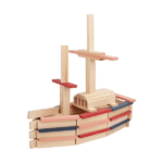 Kapla Baril 120 planchettes Rouge,Rose,Bleu Foncé – Image 2