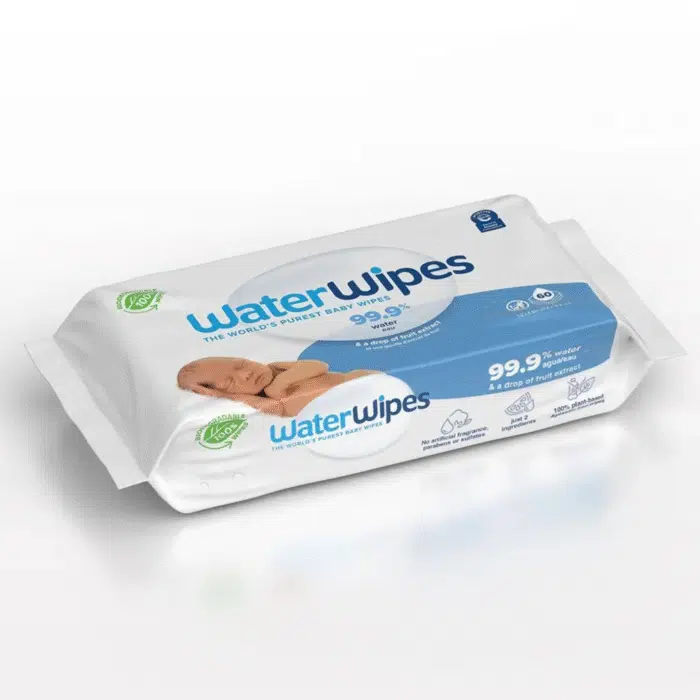 Lingettes Bébé WaterWipes Value Pack 4x60 – Image 2