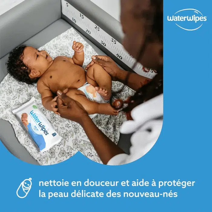 Lingettes Bébé WaterWipes Value Pack 4x60 – Image 7