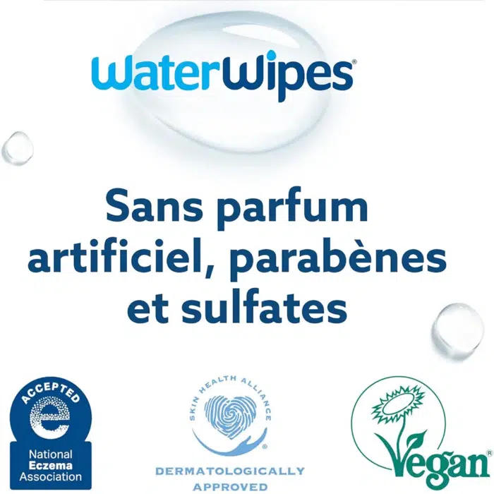 Lingettes Bébé WaterWipes Value Pack 4x60 – Image 4